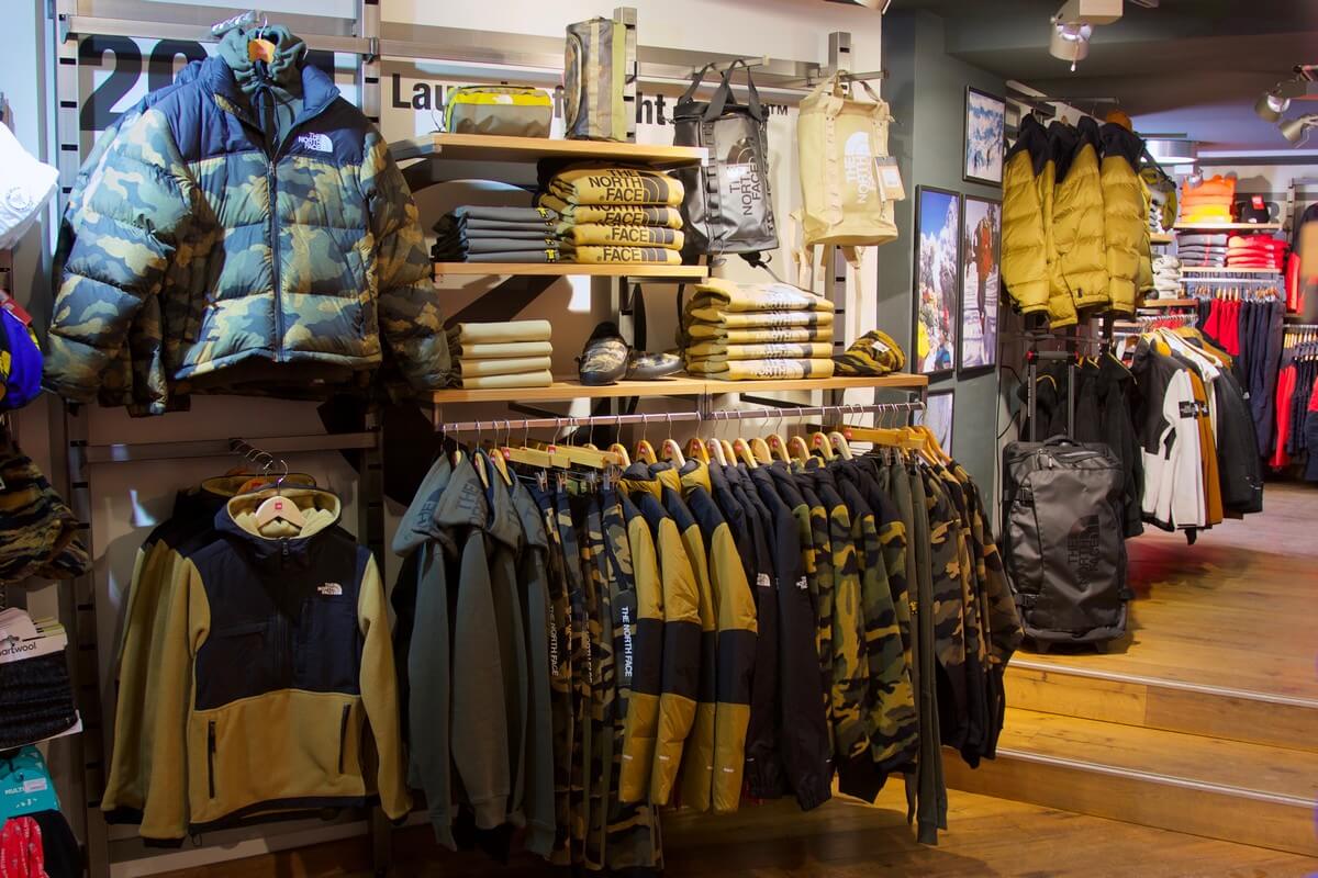 What stores sell north face products hotsell